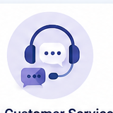Customer service AI solution illustration