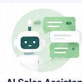 Sales AI solution illustration